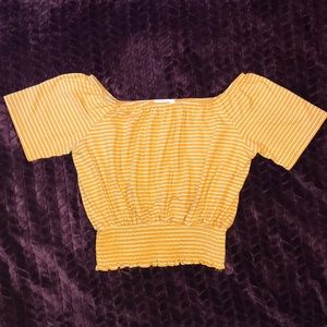 XL marci yellow shirt